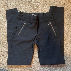 Maurice’s Black zipper accent pull on dress pants